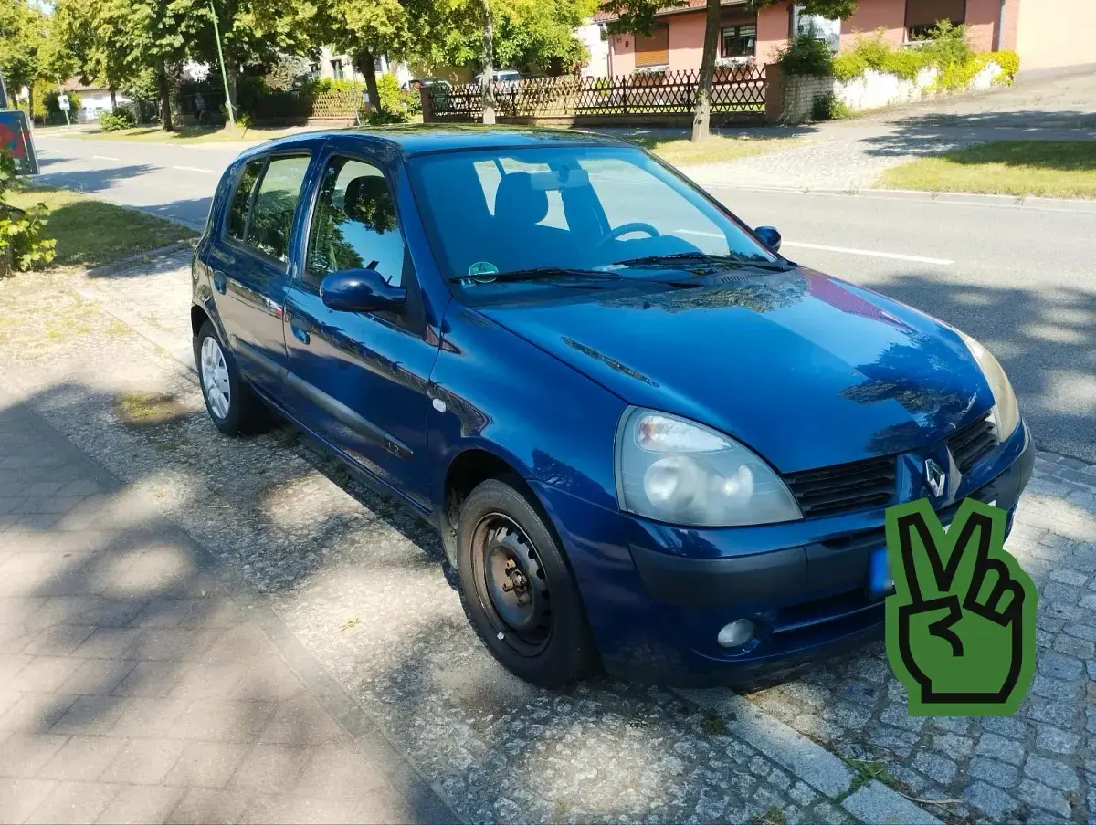 Gebraucht Renault Clio 58 PS (42 kW) 2005 Blau Kleinwagen