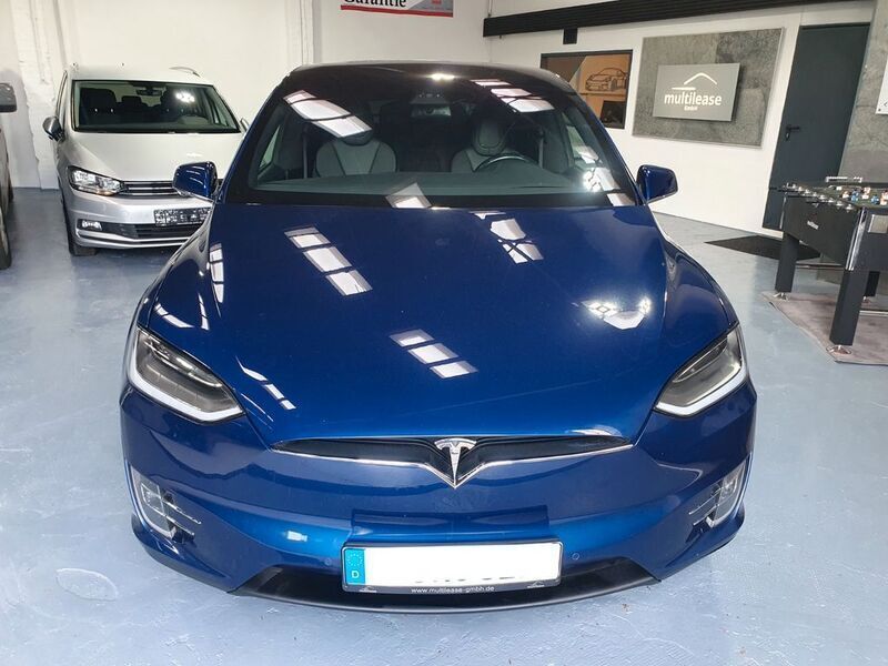 Gebraucht Tesla Model X 386 kW (525 PS) 2018 Blau SUV
