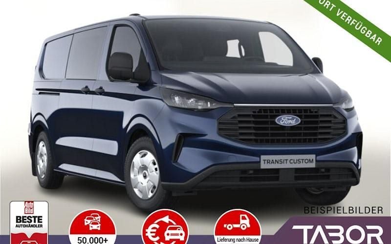 Blau Neu 2025 Ford Transit Custom Trend Van | 39.788 € (Superpreis) - Bild 1/3