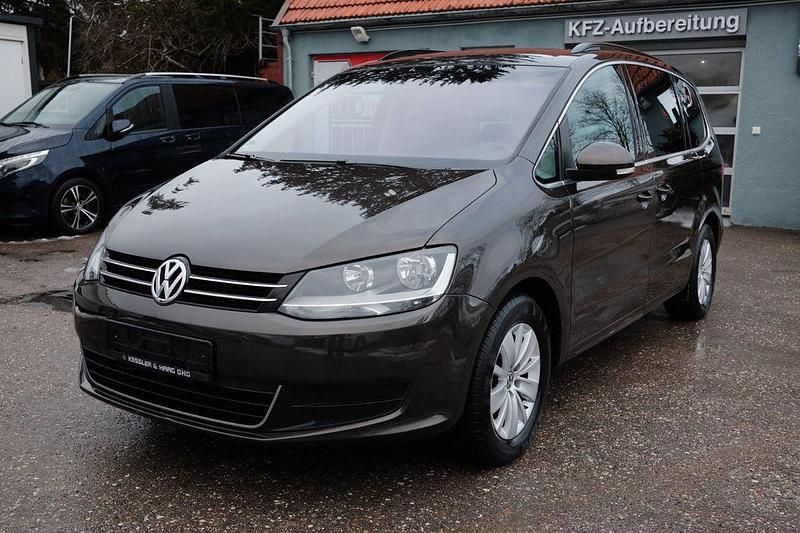 Gebraucht VW Sharan Comfortline 200 PS (147 kW) 2014 Schwarz Van / Kleinbus