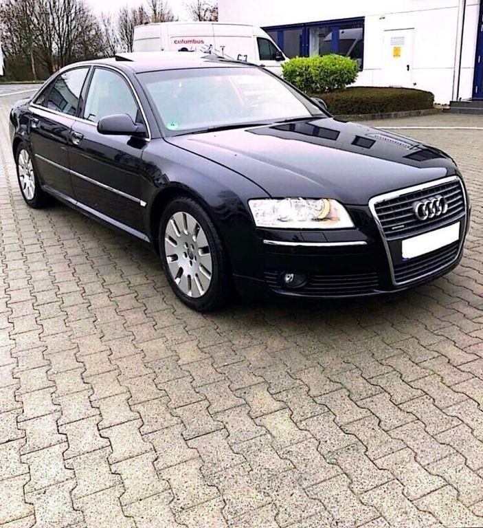 Schwarz Gebraucht 2006 Audi A8 Ambiente Limousine | 8.700 € (Fairer Preis) - Bild 1/4