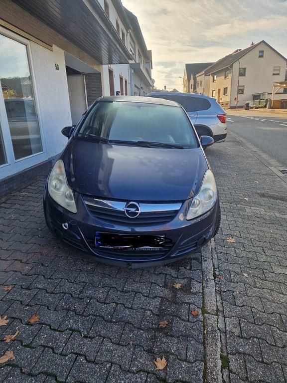 Blau Gebraucht 2009 Opel Corsa Limousine | 999 € (Superpreis) - Bild 1/4
