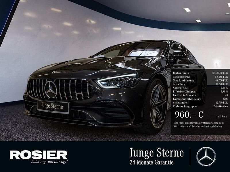 Grau / graphitgrau Gebraucht 2020 Mercedes AMG GT 43 AMG Coupé | 69.450 € (Superpreis) - Bild 1/4