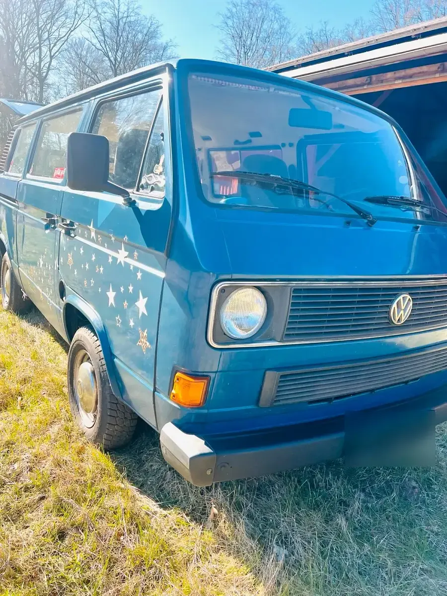 Gebraucht VW T3 69 PS (50 kW) 1988 Blau Van