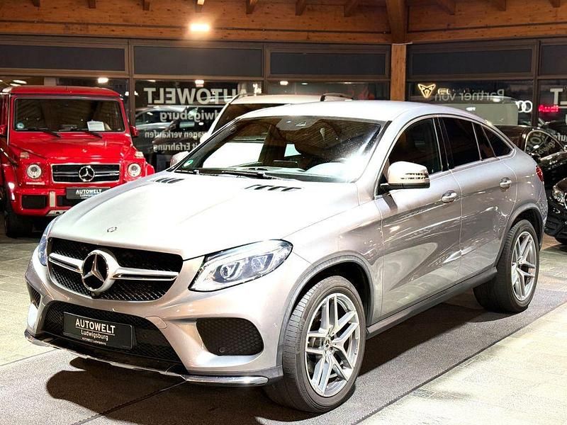 Silber Gebraucht 2015 Mercedes GLE350 AMG line Coupé | 34.977 € (Fairer Preis) - Bild 1/4
