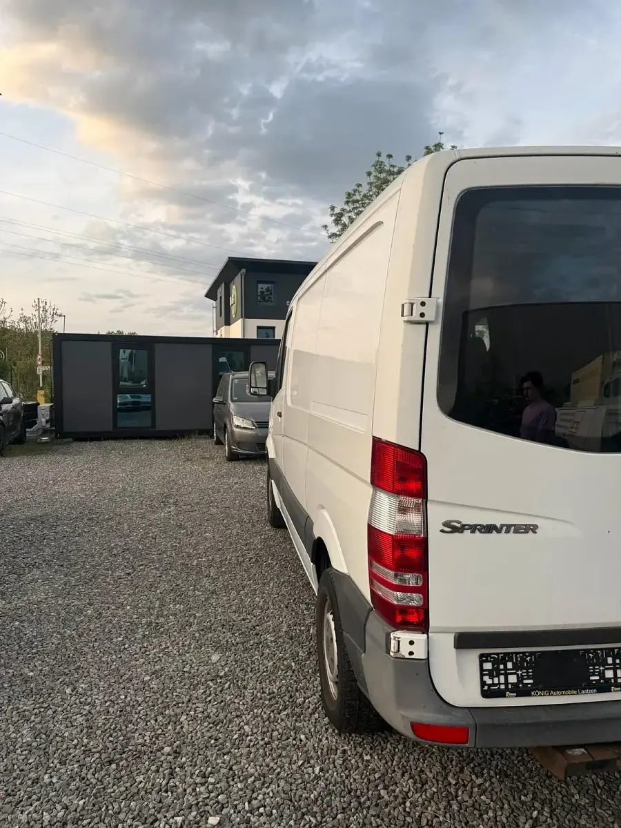 Używany Mercedes Sprinter 129 KM (94 kW) 2012 Srebrny