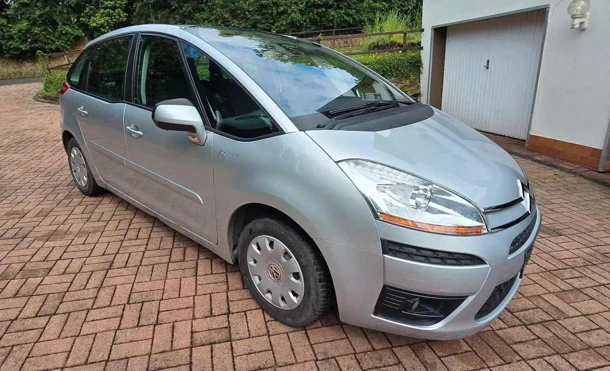 Gebraucht Citroën C4 Picasso 120 PS (88 kW) 2009 Silber Van / Kleinbus