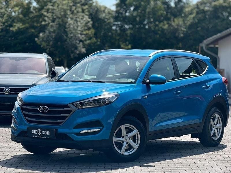 Blau Gebraucht 2017 Hyundai Tucson Classic SUV | 12.540 € (Guter Preis) - Bild 1/4