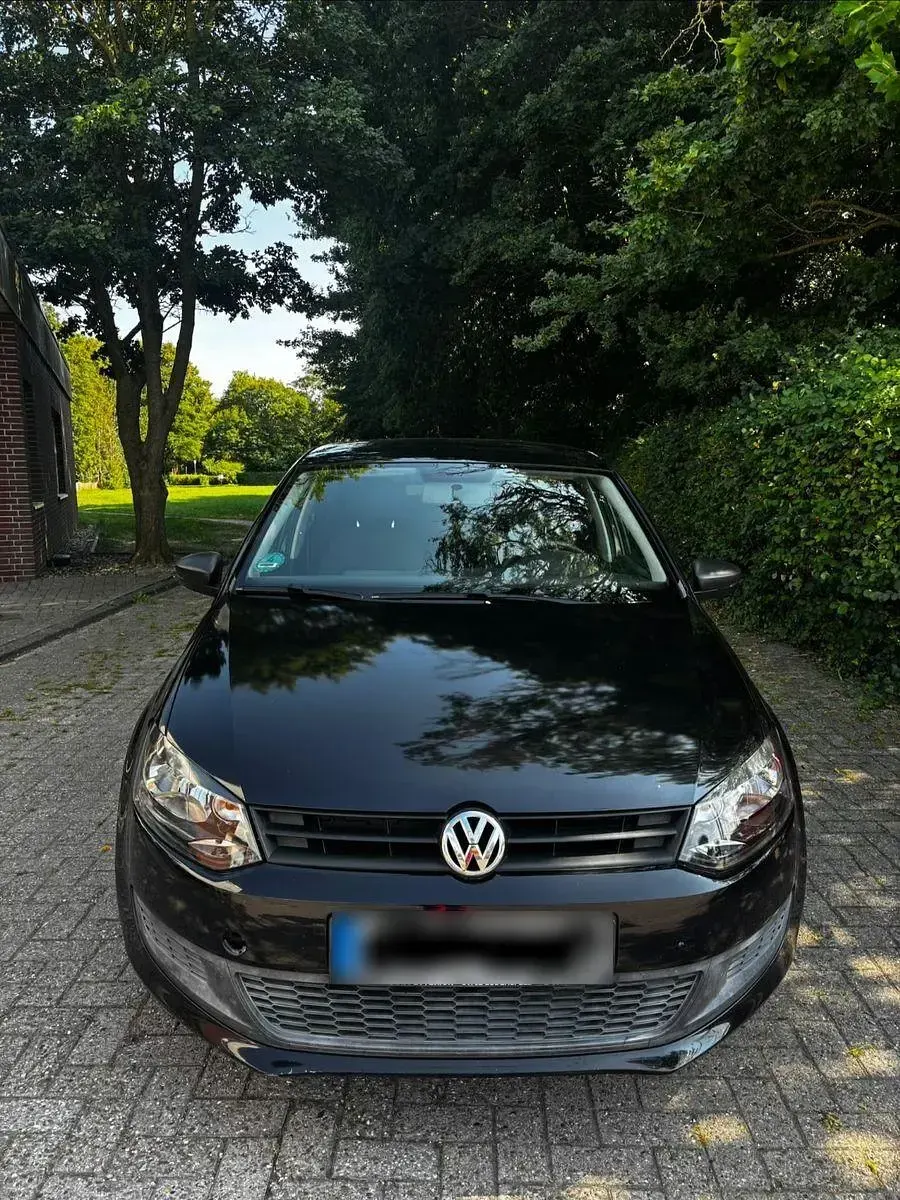 Gebraucht VW Polo Trendline 69 PS (50 kW) 2009 Schwarz Kleinwagen