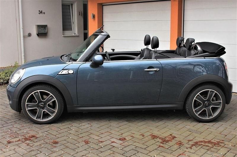 Gebraucht Mini Cooper S Cabriolet 184 PS (135 kW) 2010 Blau Cabrio