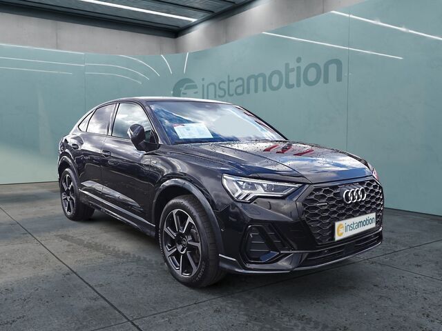 Schwarz Gebraucht 2023 Audi Q3 Sportback S-Line SUV | 56.980 € - Bild 1/2