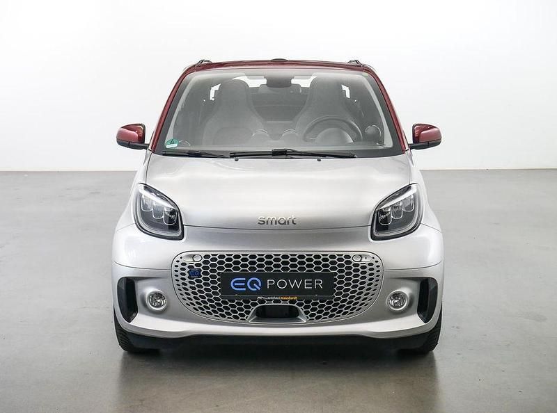 Silber Gebraucht 2020 Smart ForTwo Electric Drive Passion Exclusive Cabrio | 11.555 € (Guter Preis) - Bild 1/4