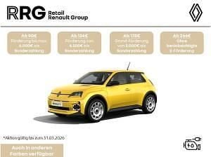 Neu Renault 5 E-Tech Evolution 89 kW (122 PS) 2026 Gelb (pop yellow! (gelb)) Limousine