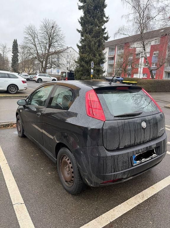 Gebraucht Fiat Punto Active 77 PS (56 kW) 2008 Schwarz Kleinwagen
