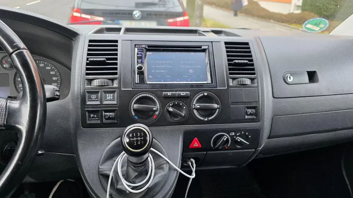 Usata VW T5 131 CV (96 kW) 2008 Nero Furgone