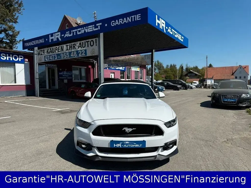 Gebraucht Ford Mustang GT Convertible 421 PS (309 kW) 2016 Weiß Cabrio