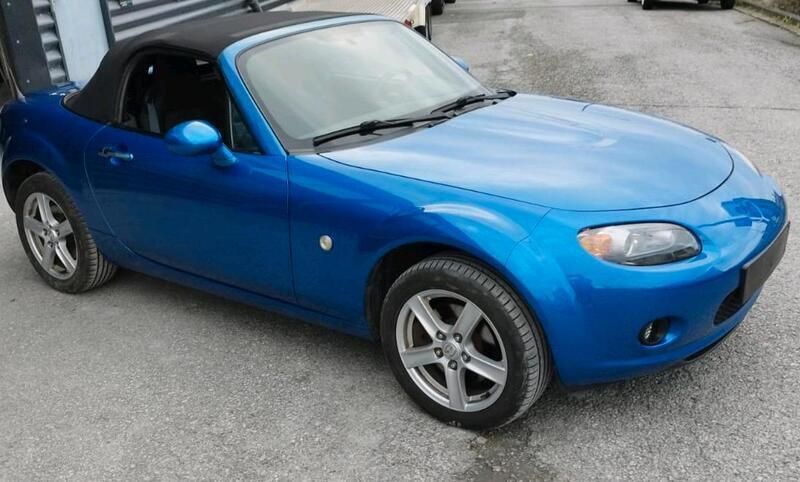 Blau Gebraucht 2007 Mazda MX5 Cabrio | 8.000 € - Bild 1/2