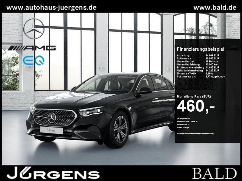 Gebraucht Mercedes E220 197 PS (144 kW) 2025 Metalliclack obsidianschwarz Limousine
