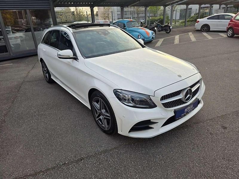Gebraucht Mercedes C200 AMG 184 PS (135 kW) 2020 Weiß Kombi
