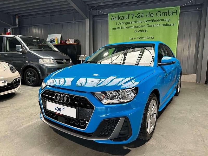 Gebraucht Audi A1 Sportback S-Line 95 PS (69 kW) 2019 Blau Kleinwagen