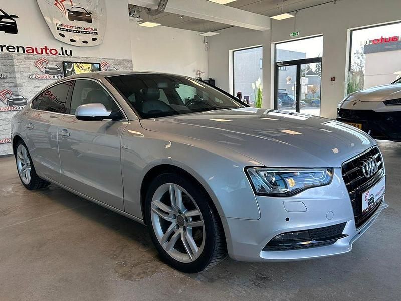 Gebraucht Audi A5 Sportback S-Line 163 PS (119 kW) 2014 Silber Kleinwagen