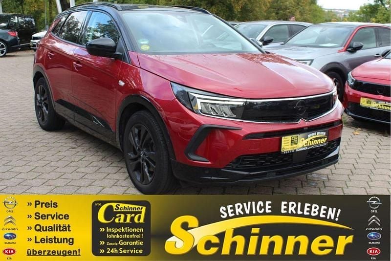 Rubin rot metallic Gebraucht 2022 Opel Grandland X GS Line SUV | 20.590 € (Guter Preis) - Bild 1/2