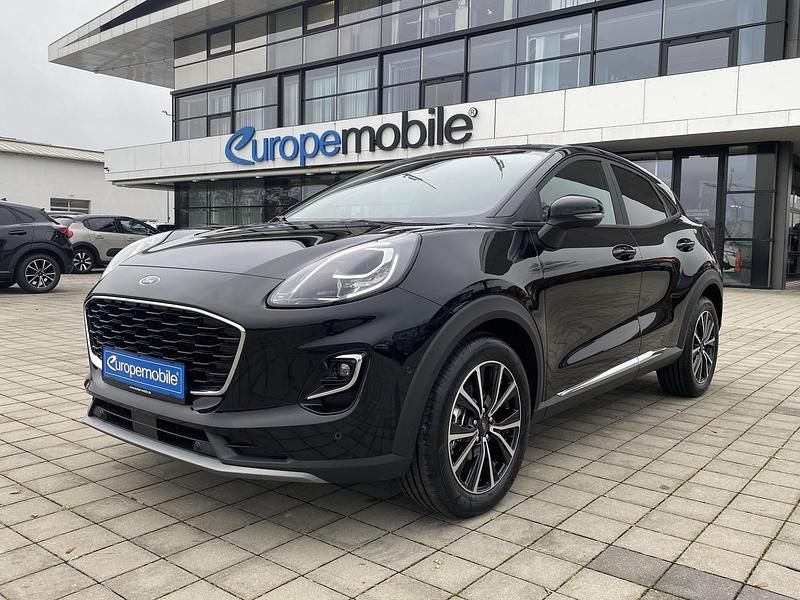 Gebraucht Ford Puma Titanium 125 PS (91 kW) 2022 Agate black metallic/schwarz SUV
