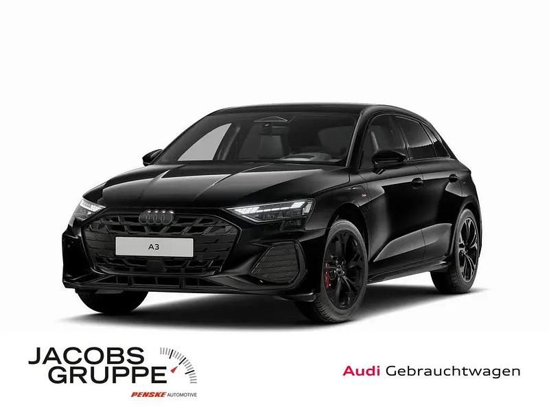 Schwarz Gebraucht 2025 Audi A3 Sportback e-tron Ambiente Limousine | 48.979 € - Bild 1/4