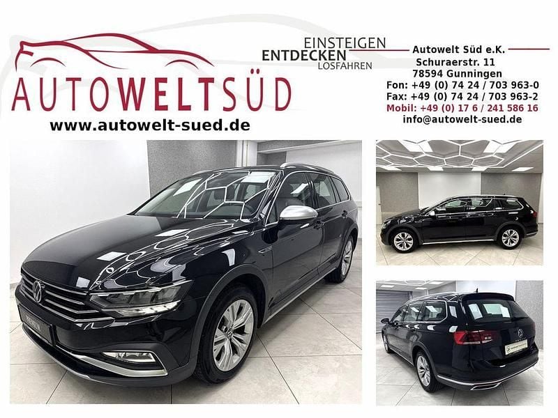 Deepblackschwarz (metallic) Gebraucht 2022 VW Passat Alltrack Kombi | 25.700 € (Superpreis) - Bild 1/4