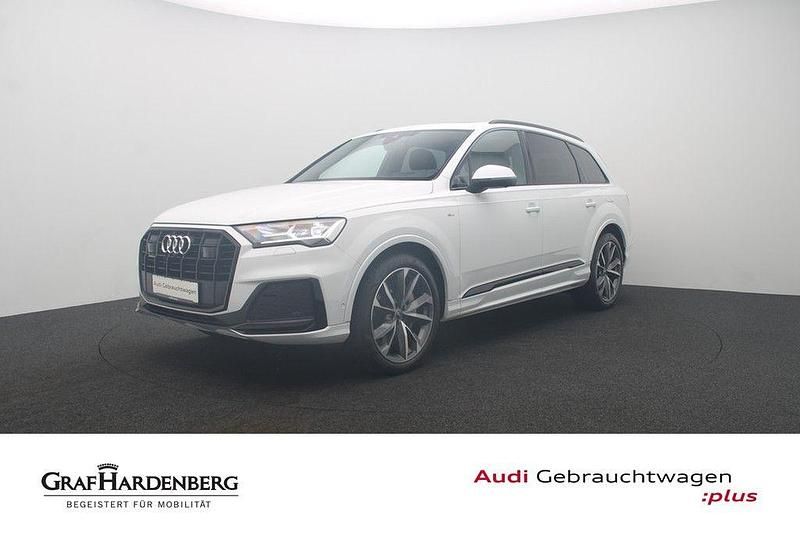 Weiß Gebraucht 2021 Audi Q7 S-Line SUV | 51.880 € (Fairer Preis) - Bild 1/4