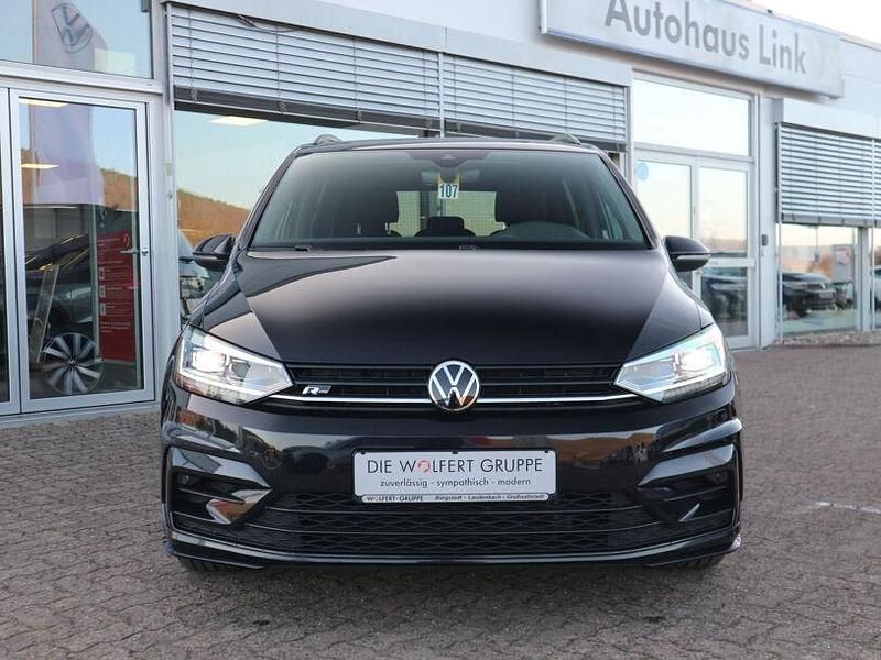 Gebraucht VW Touran R-line 150 PS (110 kW) 2022 Schwarz Van / Kleinbus