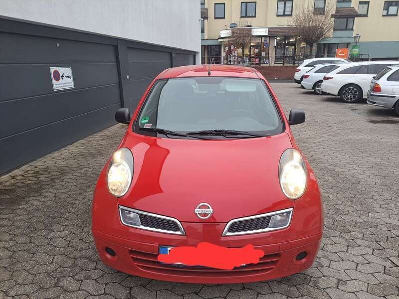 Rot Gebraucht 2009 Nissan Micra I-Way Kleinwagen | 3.000 € (Fairer Preis) - Bild 1/4
