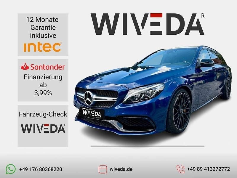 Blau Gebraucht 2015 Mercedes C63S AMG AMG Limousine | 39.999 € (Superpreis) - Bild 1/4