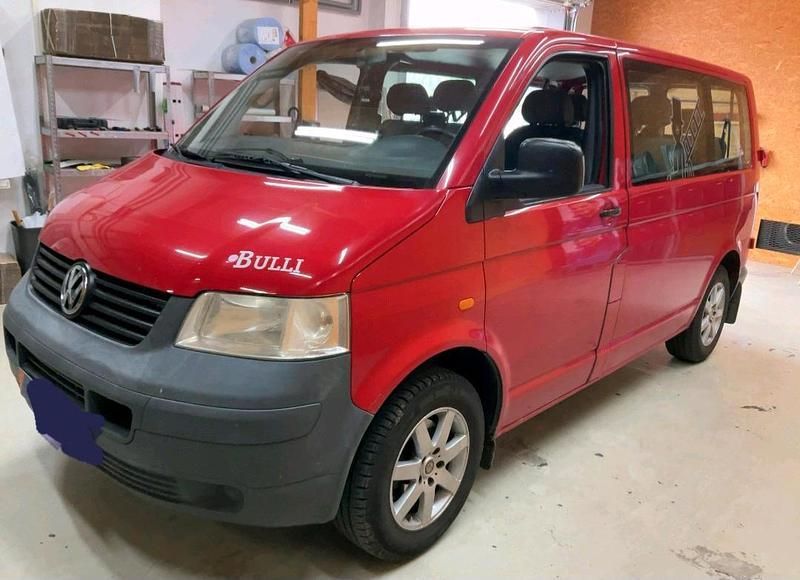 Rot Gebraucht 2004 VW T5 Van | 7.999 € (Guter Preis) - Bild 1/4