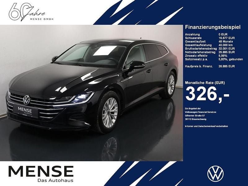 Gebraucht VW Arteon 150 PS (110 kW) 2023 Deep black perleffekt Kombi