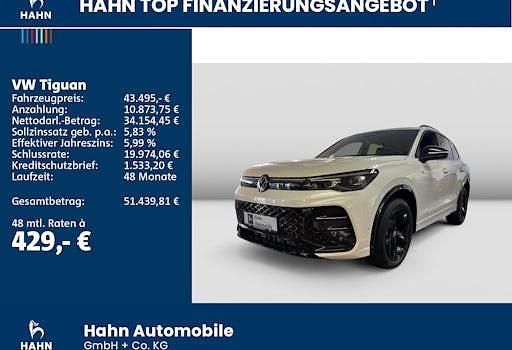Gebraucht VW Tiguan R-line 150 PS (110 kW) 2025 Weiß SUV
