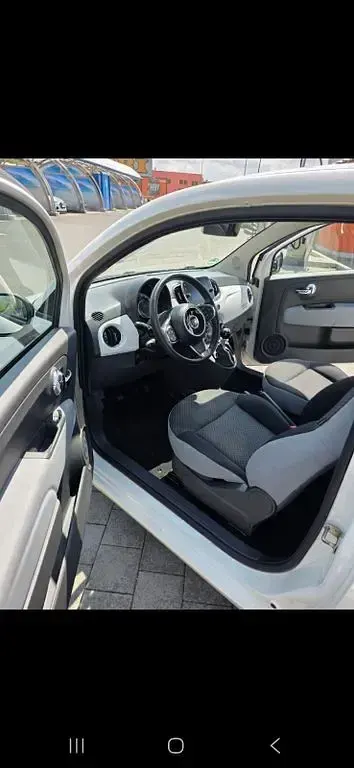 Gebraucht Fiat 500 Mirror 69 PS (50 kW) 2017 Weiß Kleinwagen