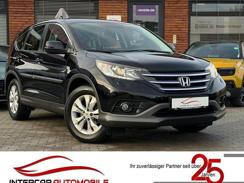 Crystal black p. Gebraucht 2015 Honda CR-V Elegance SUV | 13.590 € (Guter Preis) - Bild 1/4