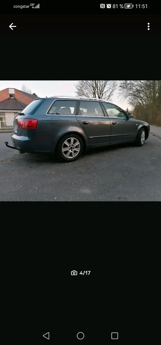 Brugt Audi A4 S-Line 170 HK (125 kW) 2007 Grå Stationcar