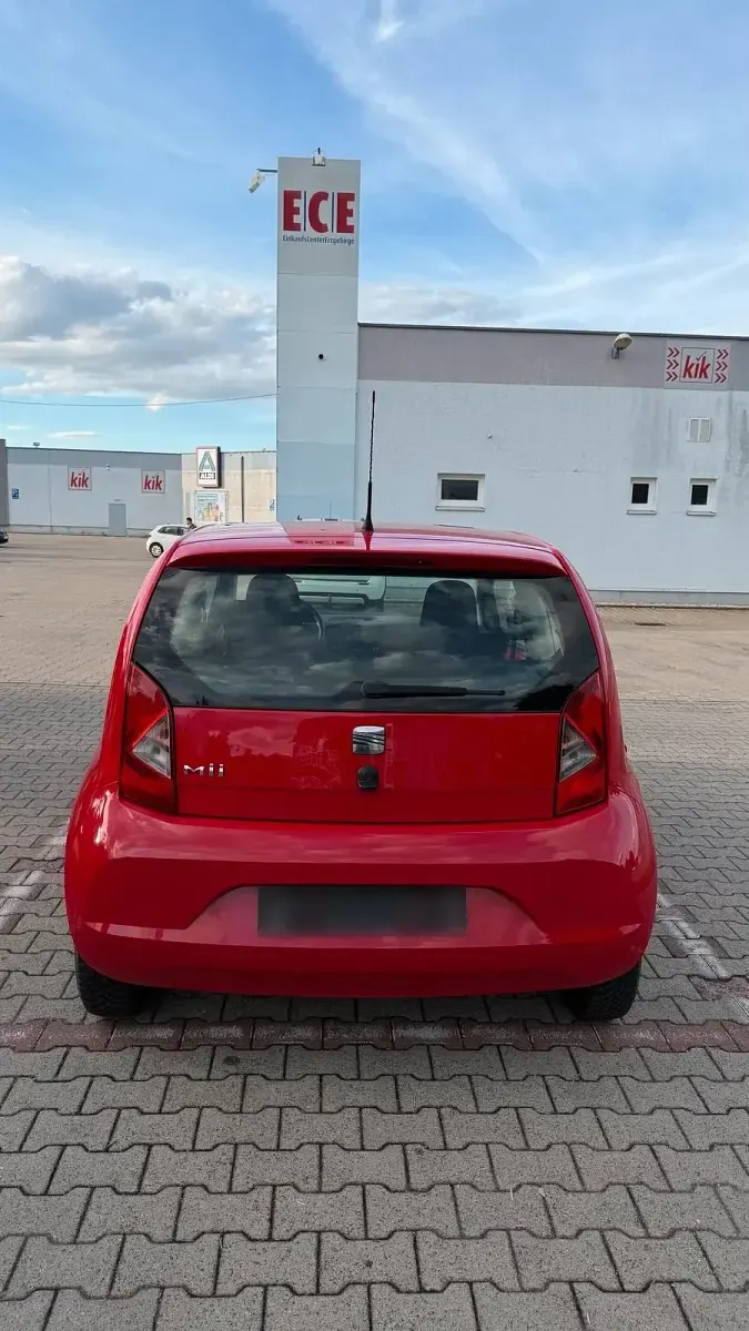 Gebraucht Seat Mii 60 PS (44 kW) 2012 Rot Kleinwagen