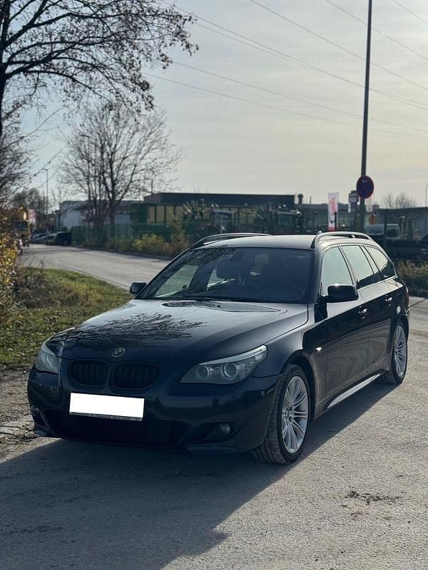 Blau Gebraucht 2007 BMW 520 M Sport Kombi | 4.900 € (Guter Preis) - Bild 1/4