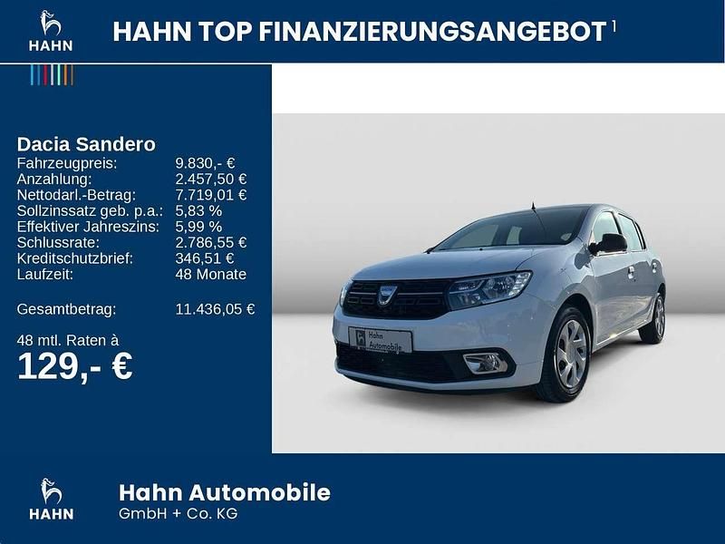 Gebraucht Dacia Sandero Essentiel 73 PS (53 kW) 2020 Gletscherweiss Limousine