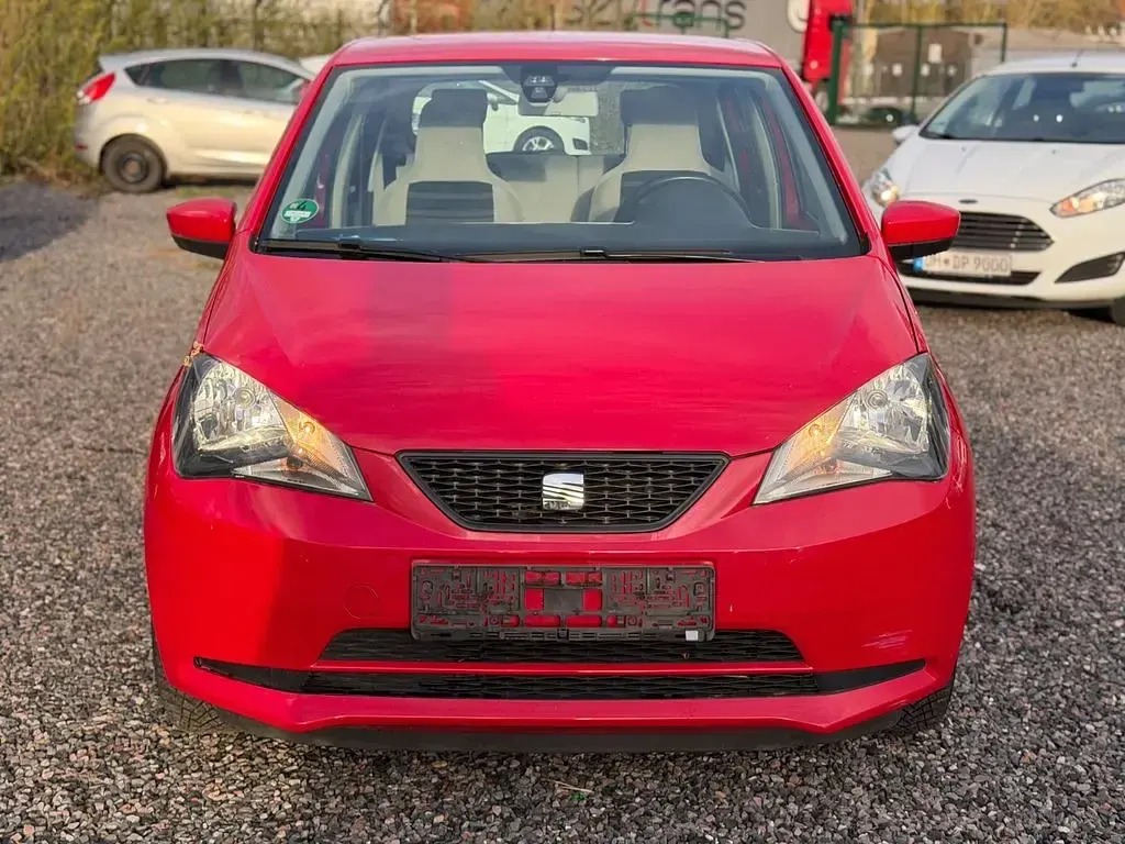 Używany Seat Mii Style 75 KM (55 kW) 2013 Czerwony Hatchback
