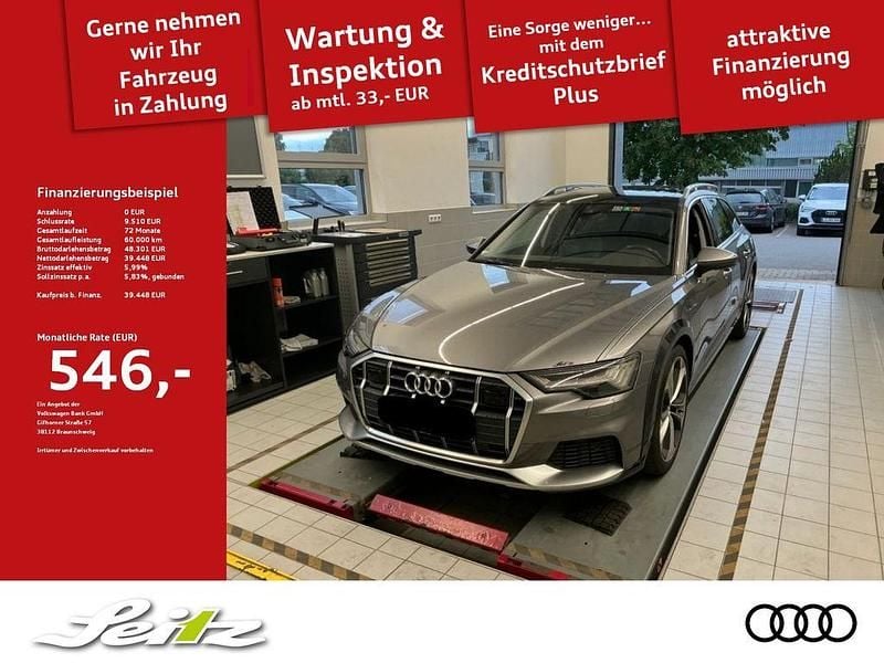 Taifungrau metallic Gebraucht 2019 Audi A6 Allroad Ambiente Kombi | 39.448 € (Superpreis) - Bild 1/3