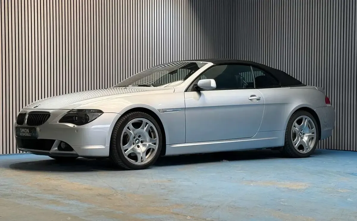Gebraucht BMW 645 Cabriolet 333 PS (244 kW) 2004 Titansilber Cabrio