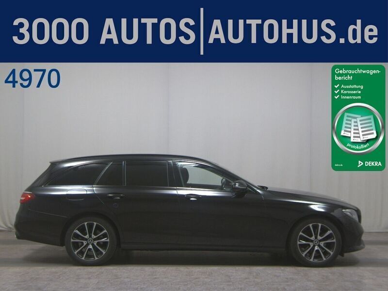 Schwarz Gebraucht 2019 Mercedes E220 Avantgarde Kombi | 18.990 € (Guter Preis) - Bild 1/4