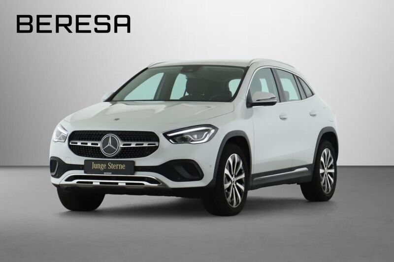 Weiss digitalweiß Gebraucht 2023 Mercedes GLA180 Progressive SUV | 31.580 € (Superpreis) - Bild 1/4