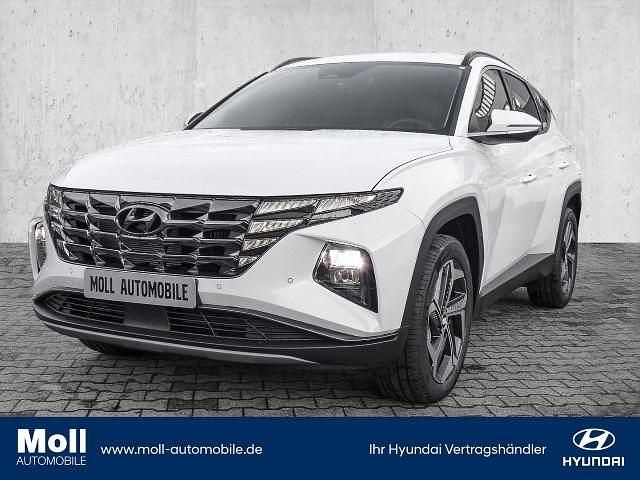 Atlas white / sol Gebraucht 2023 Hyundai Tucson Trend SUV | 29.980 € (Fairer Preis) - Bild 1/4