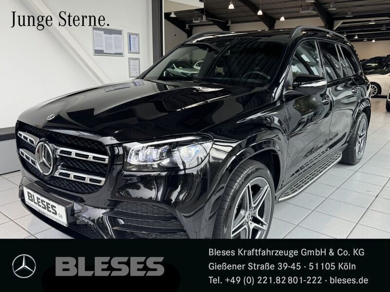 Obsidianschwarz lack Gebraucht 2022 Mercedes GLS400 AMG line SUV | 92.880 € (Etwas zu teuer) - Bild 1/4