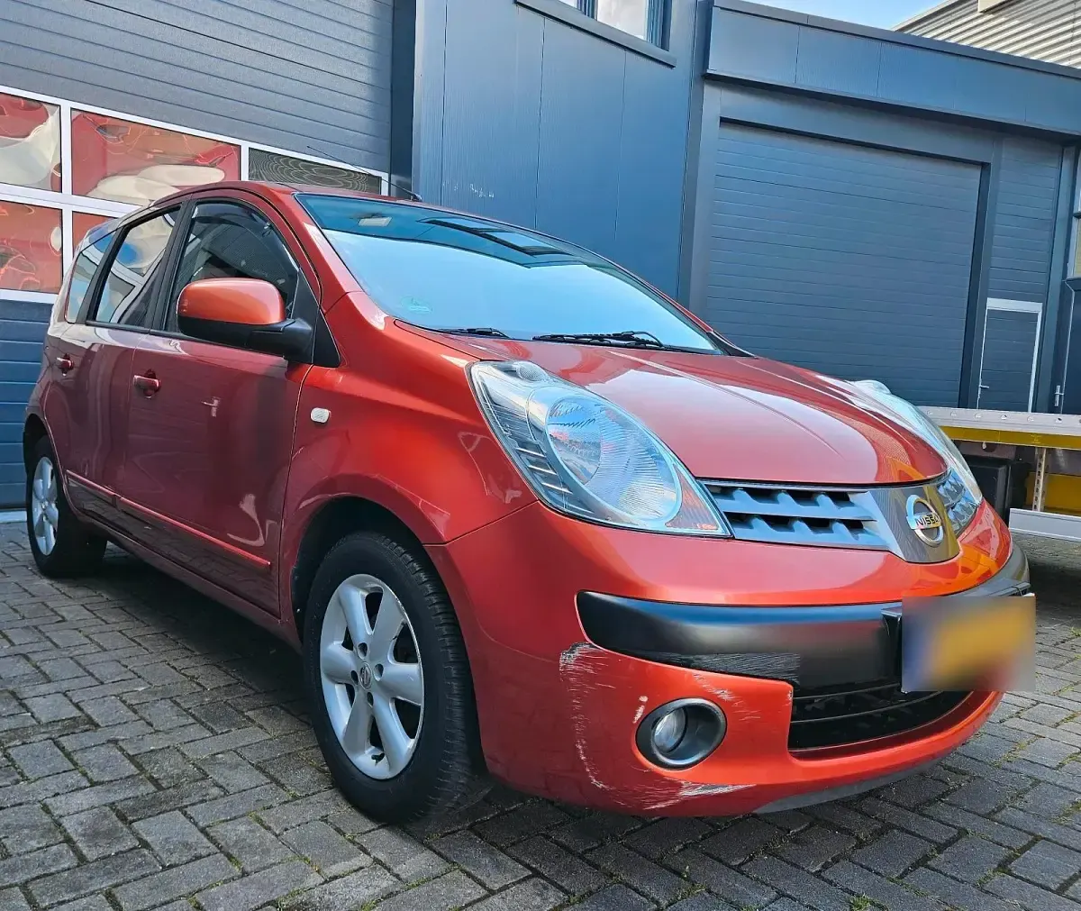 Gebraucht Nissan Note 88 PS (64 kW) 2006 Rot Kleinwagen